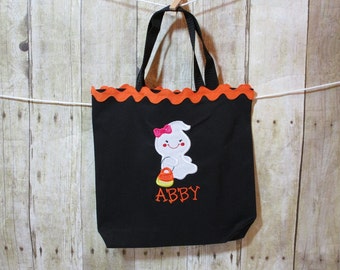 Halloween Trick or Treat Bag Halloween Tote