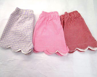 Girl Scalloped Shorts
