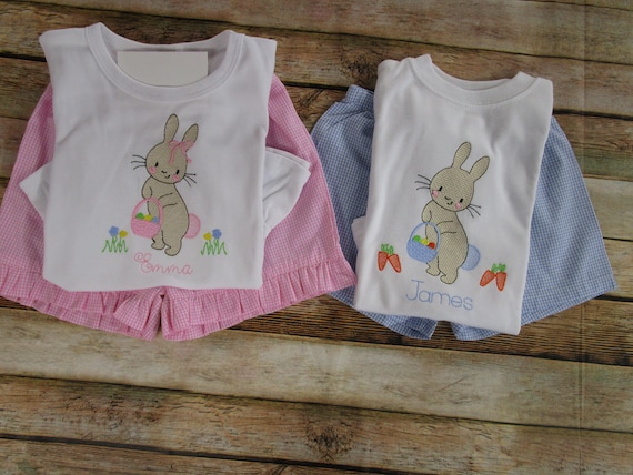 Sibling easter outfits top