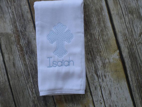 Baby Christening Towel personalized Baptism Towel boy Christening Towel girl Christening Towel cross Baptism Towel cross Christening Towel Etsy Ireland