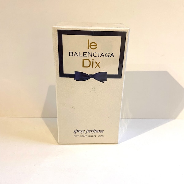 Vintage, Unopened and Sealed, Le Dix Spray Perfume by Balenciaga