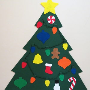 DIY Felt Ornaments PDF Pattern for Chrsitmas Trees - Etsy
