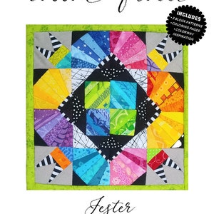 Jester - Miniature Paper Piecing Quilt Pattern