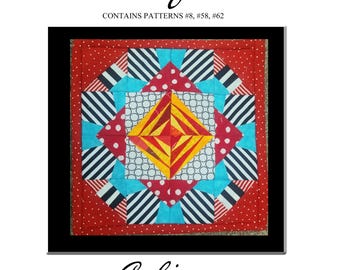 Celina pattern, Miniature Quilt pattern, PDF- Foundation Paper Piecing FPP - Instant download