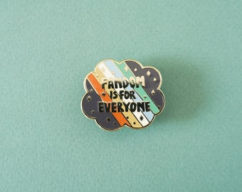Inclusive Fandoms Enamel Pin - Disability Pride Version