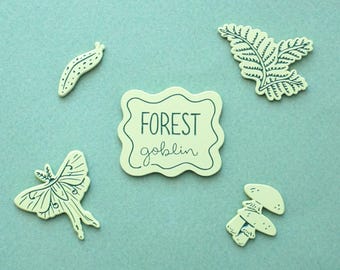 Forest Goblin Pin Set