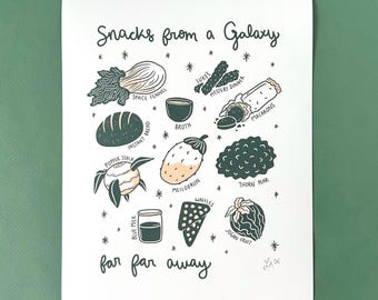 Space Snacks Print