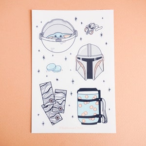 Clan of Two Sticker Sheet
