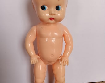 1950s Ideal Wide Eyed Boopsie Doll 8" Side Glance Poseable