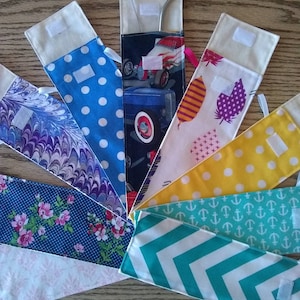 Reusable Drinking Straw Bag/Pouch Eco Friendly Cotton Unbleached Muslin Interior Makeup Brushes Comb Toothbrush Personal Hygiene Travel