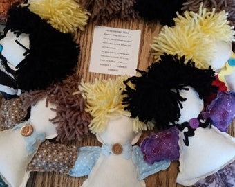 Della Dammit Doll: Handmade Stress Relief Gift for Coworker