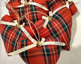 Keepsake Memory Heart Ornament Made from Your Loved Ones Shirt Christmas Heirloom