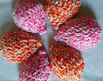 Color Choice 6+ Eco Friendly Reusable Water Balloons Latex Free Kid Friendly Washable Reusable Outdoor Play Beach Party Family Toy Crocheted