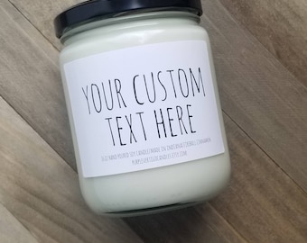 Design your own candle label, custom candle, personalized candle, personalized gift, personalized candle, candle gift, personalized