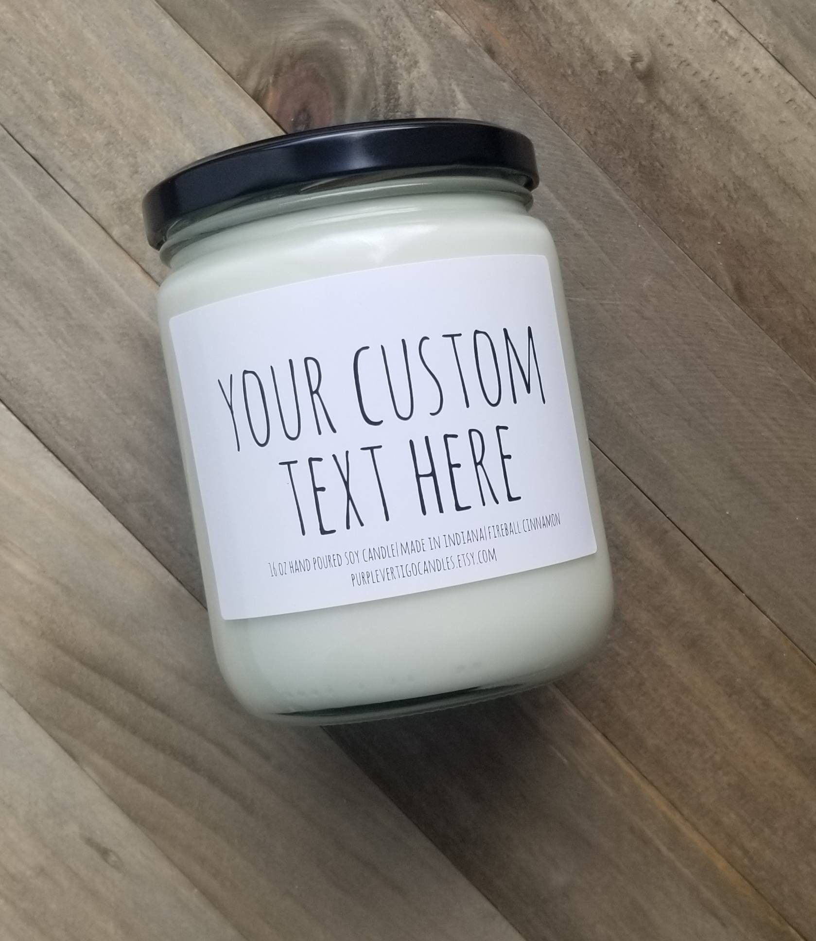 Fireball custom label