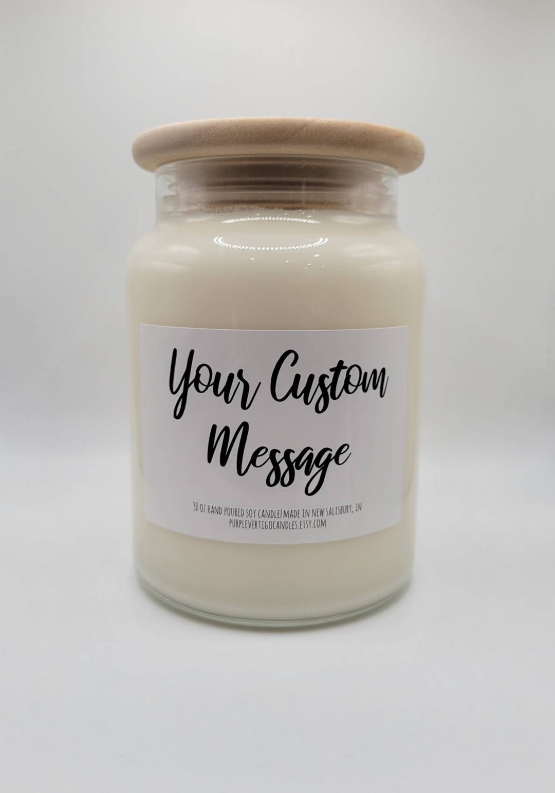 Design Your Own Candle Label, Custom Candle, Personalized Candle ...