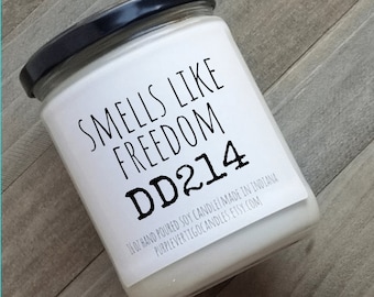 Military retirement gift, DD214, Funny Candle, military spouse, veteran, dd214 gift, dd214 candle,  military wife, army, navy, sailor