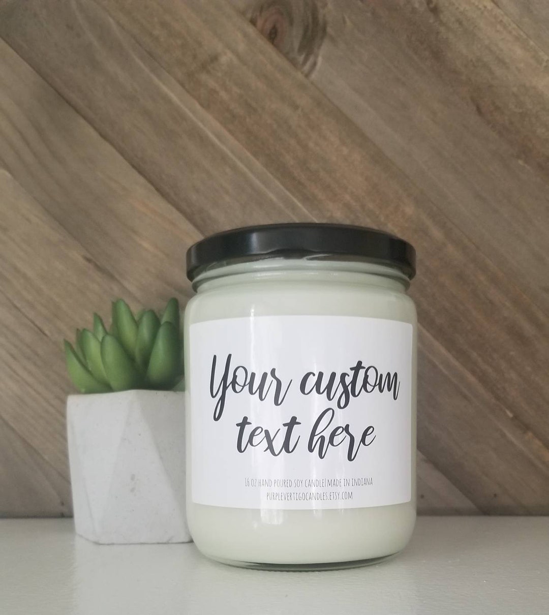 Design Your Own Candle Label, Custom Candle, Personalized Candle
