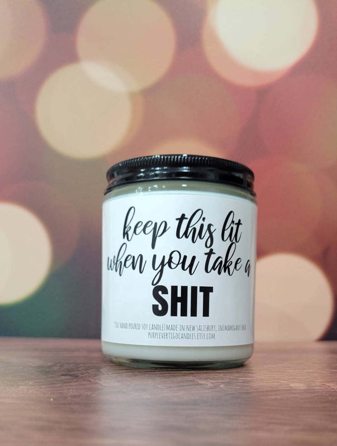 Poop Candle, Funny Candle, Bathroom Candle, Gag Gift, Farmhouse Rustic