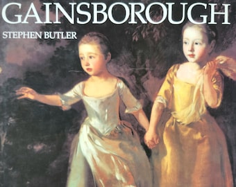Vintage Thomas Gainsborough Art History Book: Illustrated Hardback, 1993, Artist Biography, Art teacher