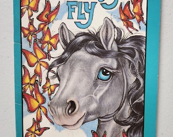 Flutterby Fly. Author Stephen Cosgrove, Illustrations by Robin James, Vintage Books, paperback, A Serendipty Book