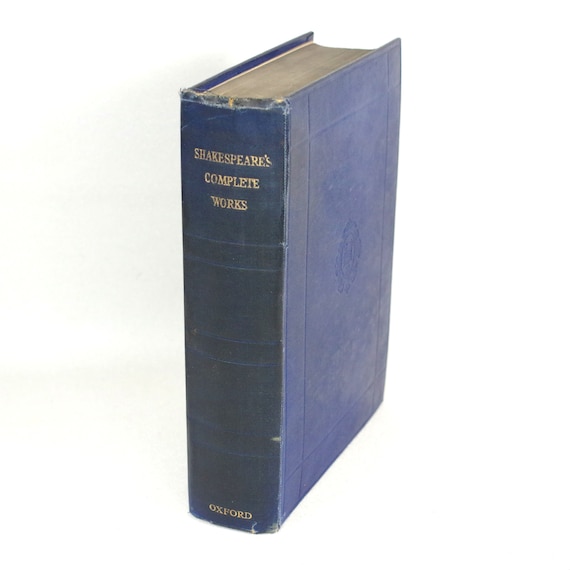 希少 英文シェイクスピア全集 W. J. Craig編集 全戯曲・ソネット他収録 The Complete Works of William Shakespeare - Edited by W J Craig