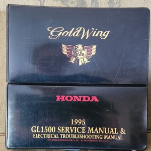 Manual de serviço e solução de problemas elétricos OEM Honda Goldwing GL 1500 1995