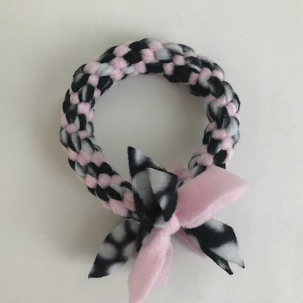 Fleece Dog Toys Etsy