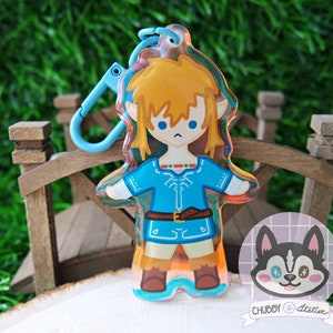 BOTW Link Rainbow Keychain Inspired Fan Art Zelda