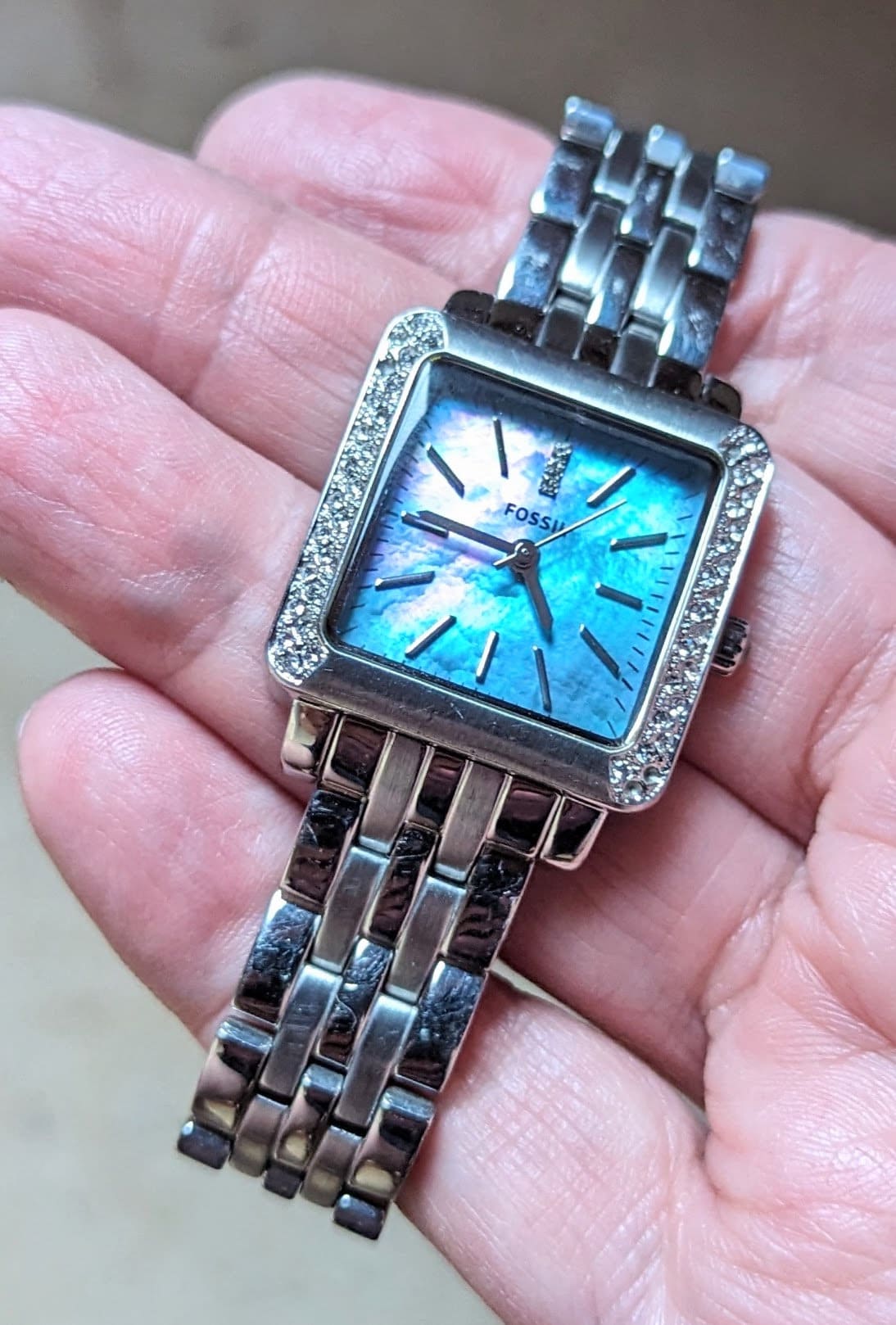 楽天市場】ウォッチブレスレット シルバー925 フローラルクロス