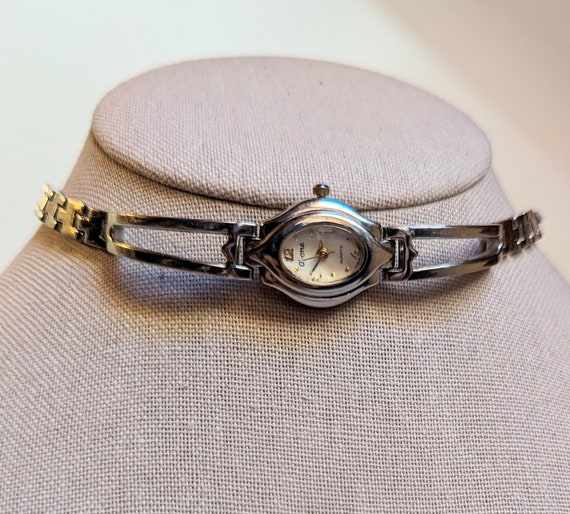 ROTARY箱付き 長方形ケース 時計 シルバー/ブラック ヴィンテージ O