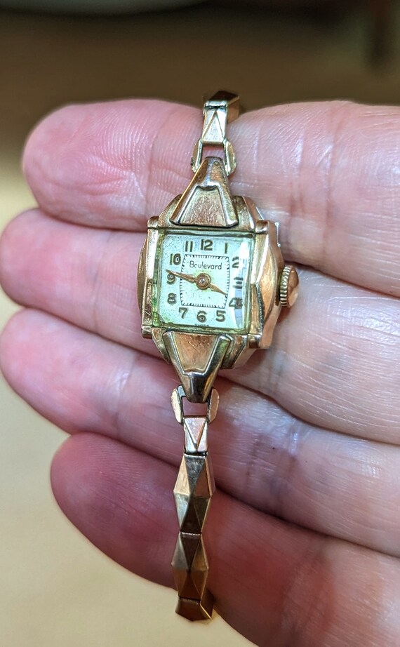 boulevard gold watch