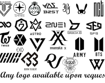 Extra Large (12 in) K-Pop Logo Decal