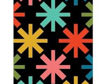 Asterisks Quilt Pattern by Modern Handcraft - Solid Color Quilt Pattern