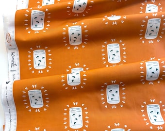 Fireflies Glow, Campsite by Art Gallery Fabrics