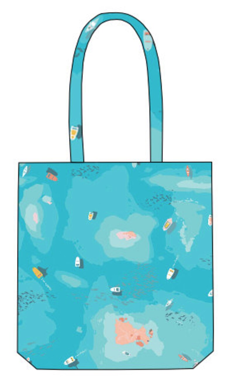 DIY Learn to Sew Kit Tote Bag Do It Yourself Sew Your Own Etsy