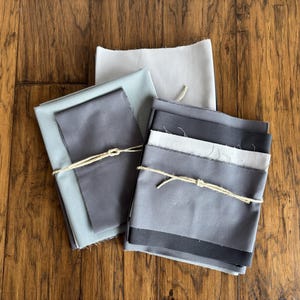 Gray Kona Cotton Fabric Remnants
