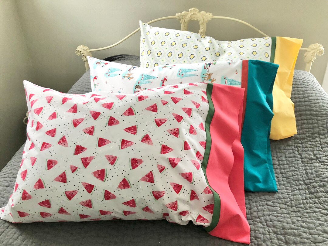DIY Learn to Sew Kit Pillowcase Do It Yourself Sew Your Own Pillowcase