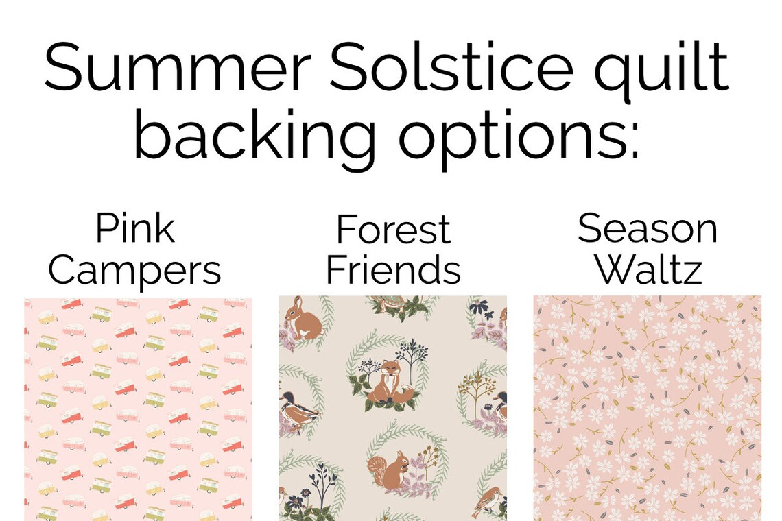 Summer Solstice Quilt Kit by Alderwood Studio Mountain Range Etsy