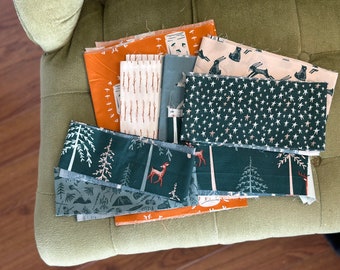 Campsite Fabric Scrap Bundle - Art Gallery Fabrics