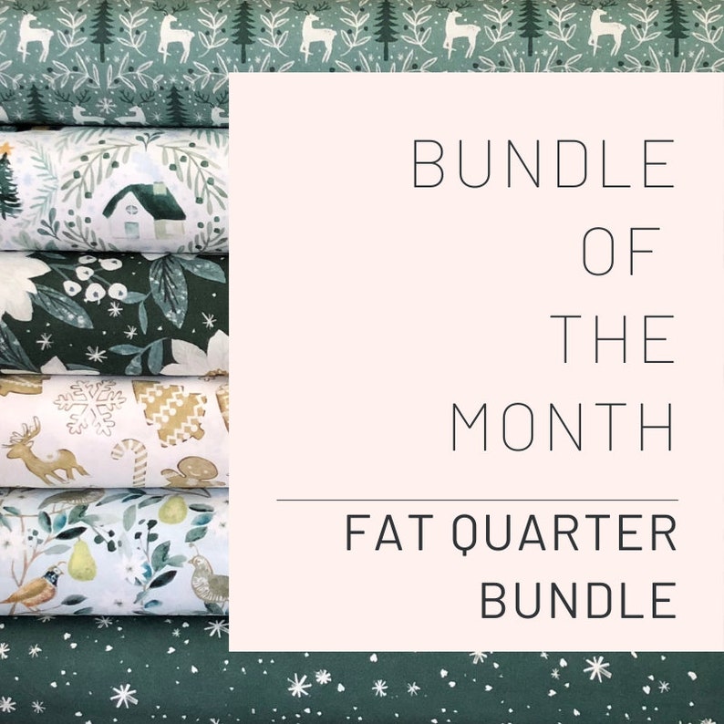 Fat Quarter Fabric Bundle of the Month Subscription Club Fabric Subscription Box Quilting Gifts for Women Mother's Day Gift for Her image 6