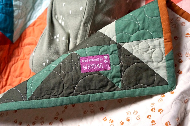 Pure Bliss Sunrise Mountain Quilt Kit Pure Solids Fabric by Etsy