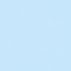 May include: A solid light blue fabric with a subtle textured pattern. The material has a consistent color and a slightly rough surface, suitable for various crafting or sewing projects. The fabric appears to be cotton or a similar material.