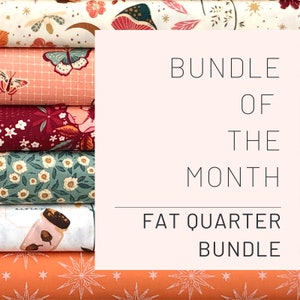 Fat Quarter Fabric Bundle of the Month Subscription Club Fabric Subscription Box Quilting Gifts for Women Mother's Day Gift for Her image 7
