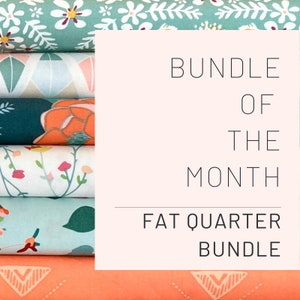 Fat Quarter Fabric Bundle of the Month Subscription Club Fabric Subscription Box Quilting Gifts for Women Mother's Day Gift for Her image 4