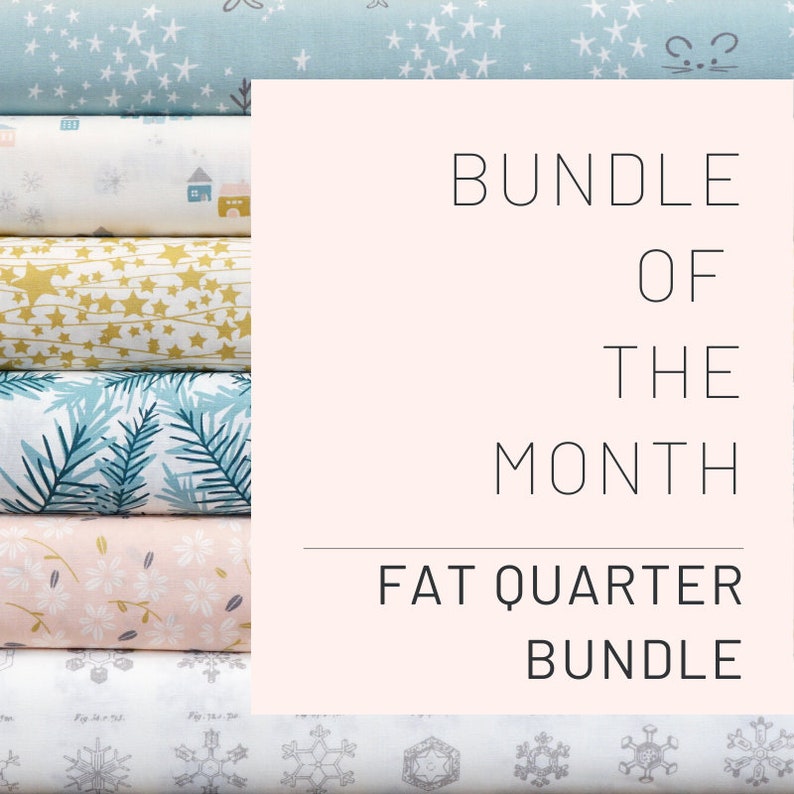 Fat Quarter Fabric Bundle of the Month Subscription Club Fabric Subscription Box Quilting Gifts for Women Mother's Day Gift for Her image 10