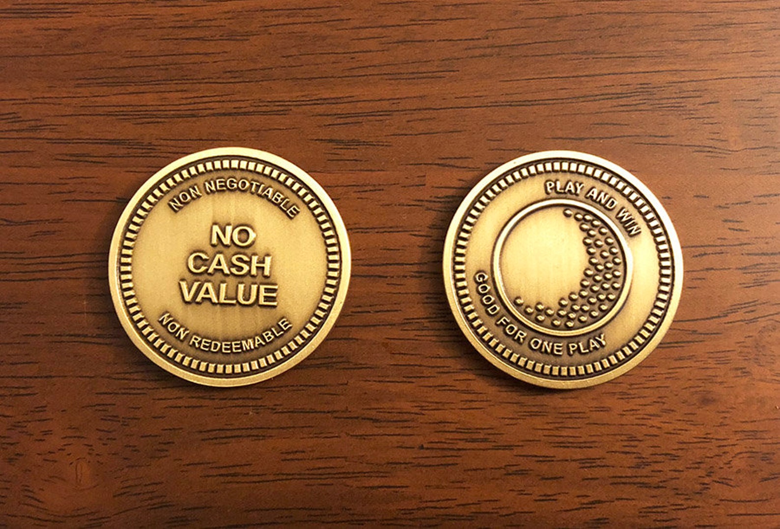 Deadpool Wade's Skeeball Token Anniversary Gift Etsy