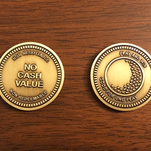 Regalo de aniversario de fichas de Skee-Ball