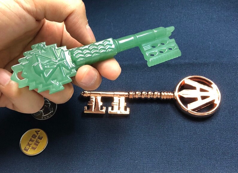 Ready Player One Jade Key Carved From Aventurine Stone Very Etsy