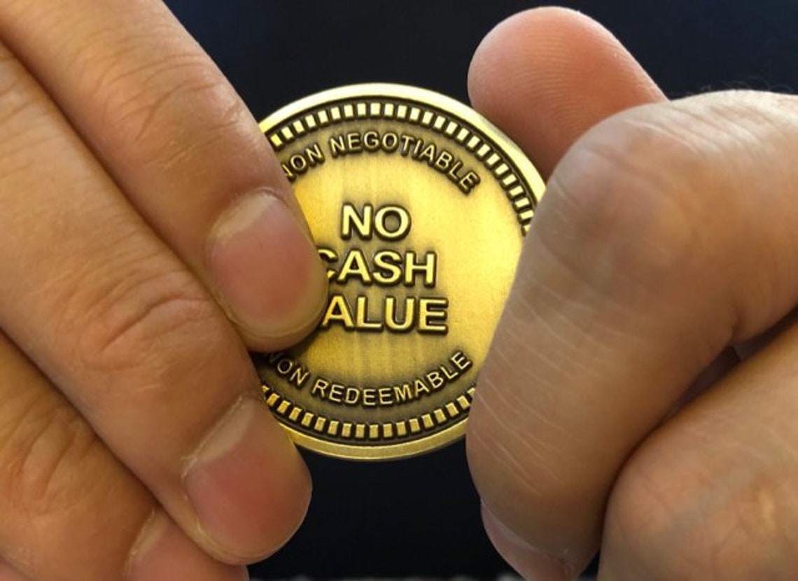 Deadpool Wade's Skeeball Token Anniversary Gift Etsy